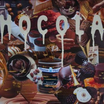 Installazione intitolato "Cho cho cho chocolat" da Pascaline Hacard, Opera d'arte originale