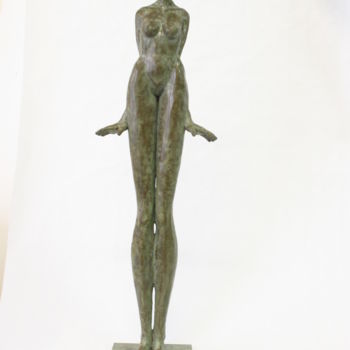 Sculpture intitulée "Femme" par Messapi, Œuvre d'art originale