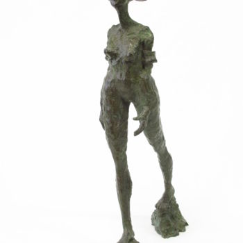 Skulptur mit dem Titel "Bord de plage" von Messapi, Original-Kunstwerk