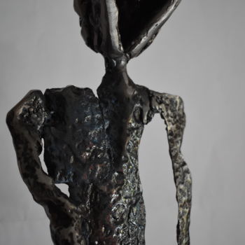 雕塑 标题为“"Sandrine"” 由Métalucubration, 原创艺术品, 金属