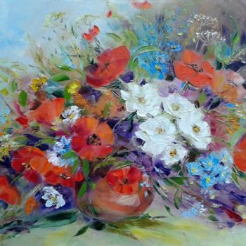 Painting titled "110.jpg картина *Ма…" by Kseniia Kovalenko, Original Artwork, Oil