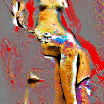 Peinture intitulée "Femme" par Jean-Claude Meyer, Œuvre d'art originale