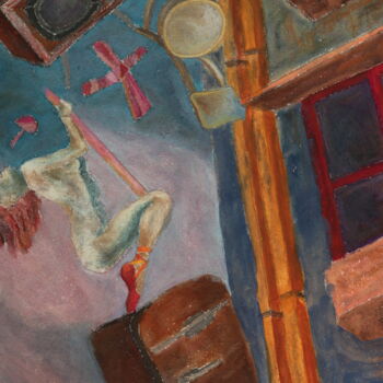 Pittura intitolato "Untitle #320" da Maksim Mezhuritsky, Opera d'arte originale, Pastello