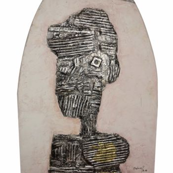 제목이 "Témoin"인 미술작품 Meziane Boussaid로, 원작, 알루미늄