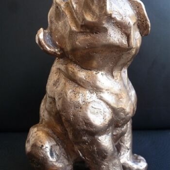Sculpture titled "MOLOSSE" by Marco, Original Artwork, Bronze