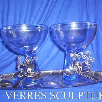 "PLATEAU ET VERRES S…" başlıklı Artcraft France tarafından, Orijinal sanat