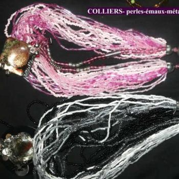 Rzemiosło artystyczne zatytułowany „COLLIERS 17 ET 18” autorstwa France, Oryginalna praca