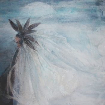 Painting titled "N° 104  Mariée Indi…" by France, Original Artwork, Other