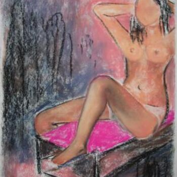 「Série mulher sedução」というタイトルの絵画 M.Gloriaによって, オリジナルのアートワーク