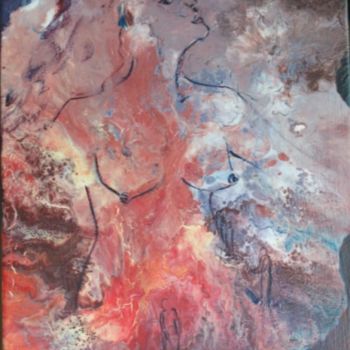 Pintura intitulada "Terra Mãe" por M.Gloria, Obras de arte originais, Óleo