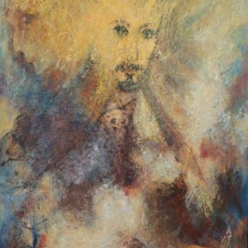 Painting titled "Spes ultima" by M.Gloria, Original Artwork, Oil