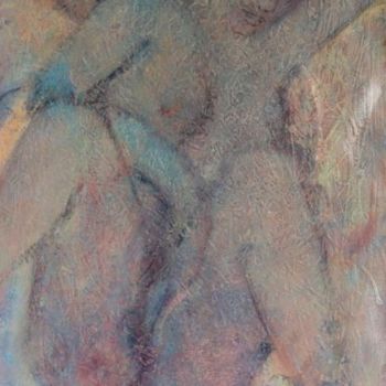 Pittura intitolato "O colo do cisne" da M.Gloria, Opera d'arte originale, Olio