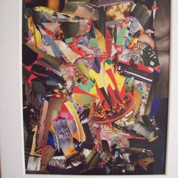 Collages titled "Oferenda a Nanan Bu…" by Maria  Peters, Original Artwork, Other
