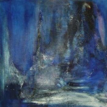 Peinture intitulée "sub aqua" par Marcel Gris, Œuvre d'art originale, Huile