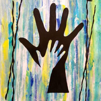 Painting titled "Believe & Imagine C…" by Mia Phlor, Original Artwork, Acrylic