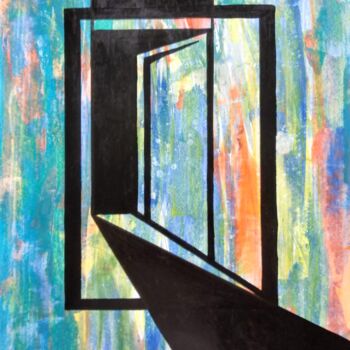Ζωγραφική με τίτλο "Believe & Imagine C…" από Mia Phlor, Αυθεντικά έργα τέχνης, Ακρυλικό
