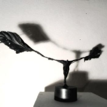 Rzeźba zatytułowany „la libérté” autorstwa Michael Dumont, Oryginalna praca, Metale