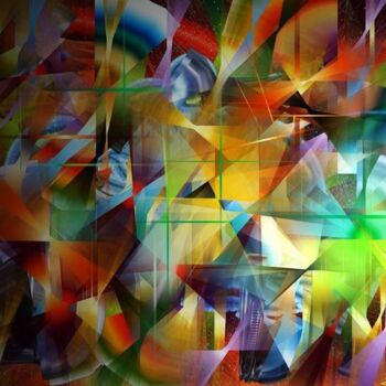 Digital Arts titled "Colorful Chaos" by Michael Garofalo, Original Artwork, Other