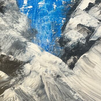 Pittura intitolato "Ausflug ins Gebirge" da Michael Henning, Opera d'arte originale, Acrilico