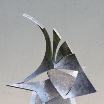 雕塑 标题为“YACHID” 由Michael Hitschold, 原创艺术品, 金属