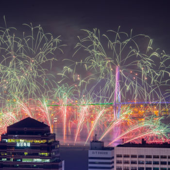 Photography titled "Fireworks 6" by Michael Photography, Original Artwork