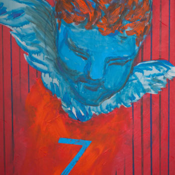"Angel #7" başlıklı Tablo Michael Levchenko tarafından, Orijinal sanat, Akrilik