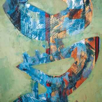 Malarstwo zatytułowany „Joy” autorstwa Michael Levchenko, Oryginalna praca, Akryl