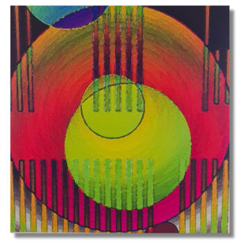 Arte digitale intitolato "Abstract VIII" da Novak, Opera d'arte originale, Pittura digitale