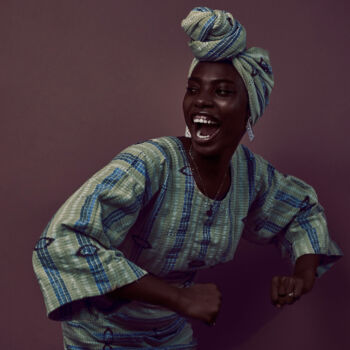 摄影 标题为“Happy mother” 由Michael Owoicho, 原创艺术品, 数码摄影