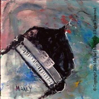 Painting titled "Piano Grande" by Michael Manly, Original Artwork