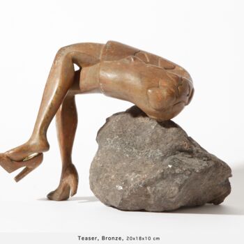 Sculpture intitulée "teaser" par Michal Fuhrer, Œuvre d'art originale, Coulage