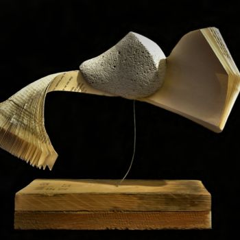 Escultura intitulada "Frondoso" por Michalis Kontoudis, Obras de arte originais, Média Mixtas