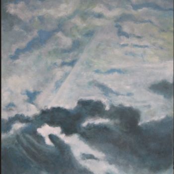 Zeichnungen mit dem Titel "Nuages4" von Michel Adam, Original-Kunstwerk