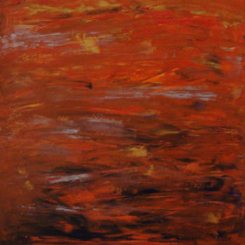 Schilderij getiteld "Reflets d'automne" door Michel Aucoin, Origineel Kunstwerk, Acryl