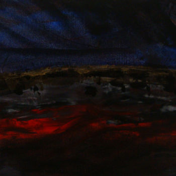 Peinture intitulée "Nocturne" par Michel Aucoin, Œuvre d'art originale, Acrylique