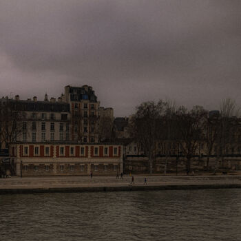 Φωτογραφία με τίτλο "le port de Paris" από Michel Babkine, Αυθεντικά έργα τέχνης, Ψηφιακή φωτογραφία