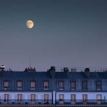 Photographie intitulée "coucher de soleil l…" par Michel Babkine, Œuvre d'art originale, Photographie numérique