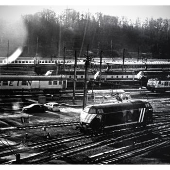 Fotografia intitulada "train-6283.jpg" por Michel Clair, Obras de arte originais
