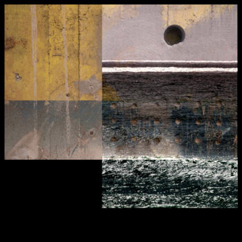 摄影 标题为“Mer Mur 10” 由Michel Daumergue, 原创艺术品, 数码摄影 安装在铝上