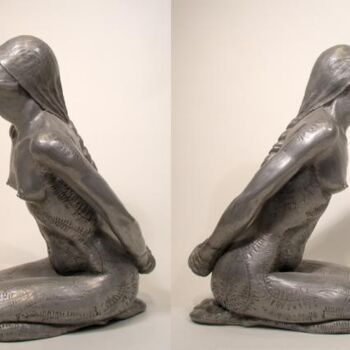 Escultura titulada "LA NATURE EN OTAGE" por Michel Gautier, Obra de arte original