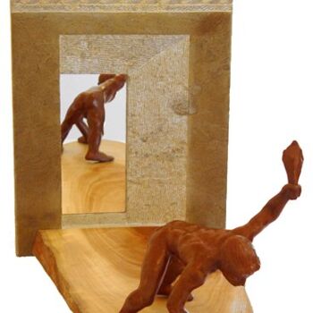 Sculpture intitulée "ET APRÈS ?" par Michel Gautier, Œuvre d'art originale