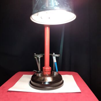 设计 标题为“Lampe Grande Casero…” 由Michel Gomez, 原创艺术品, 铝