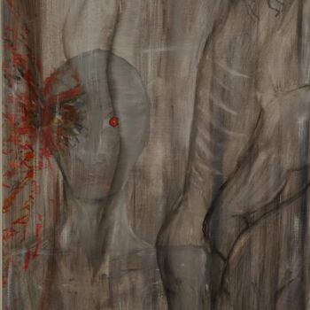 Картина под названием "Aliénation" - Michel Guerry (M ATOM), Подлинное произведение искусства, Акрил