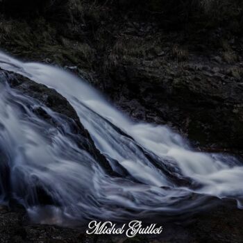 Photography titled "Cascade du Guiers v…" by Michel Guillet, Original Artwork, Non Manipulated Photography