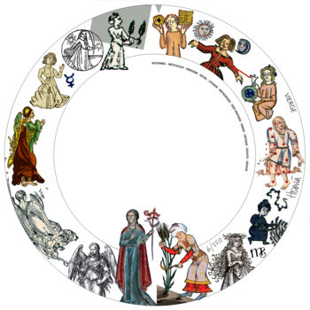 Collages titled "06 Vierge (ASS)" by Hosszu, Original Artwork, Digital Print