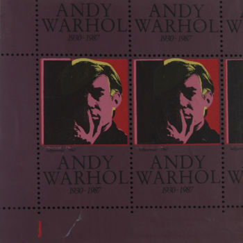 Gravures & estampes intitulée "Homage to Warhol #0…" par Hosszu, Œuvre d'art originale, Sérigraphie