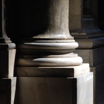 Photography titled "Colonne de marbre" by Michel Jegerlehner, Original Artwork, Non Manipulated Photography