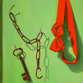 Pintura titulada "Union libre" por Michel Millet, Obra de arte original, Oleo Montado en Bastidor de camilla de madera