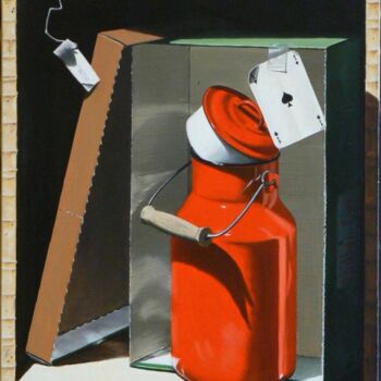 Pintura titulada "Pourquoi pas !" por Michel Millet, Obra de arte original, Oleo Montado en Bastidor de camilla de madera