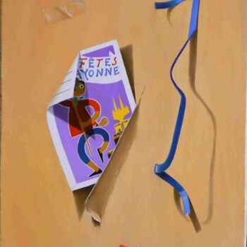 Pintura titulada "Fiésta" por Michel Millet, Obra de arte original, Oleo Montado en Bastidor de camilla de madera